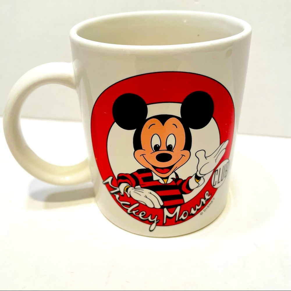 Vintage Mickey Mouse Club Mug